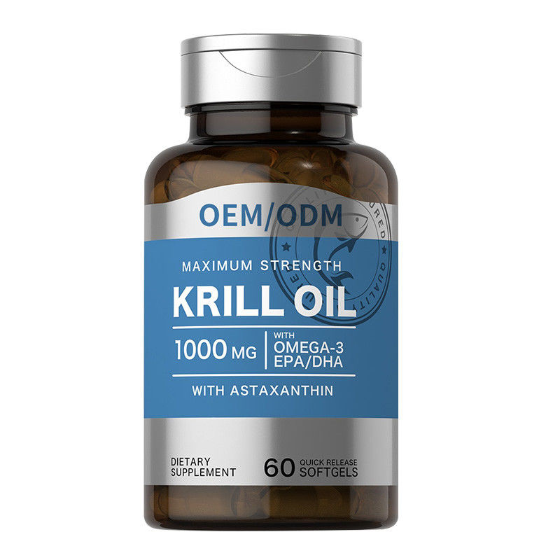 콜레스테롤을 줄이기 위한 OEM 할랄 생선 기름 오메가 3 소프트겔스 Epa Dha 보조제