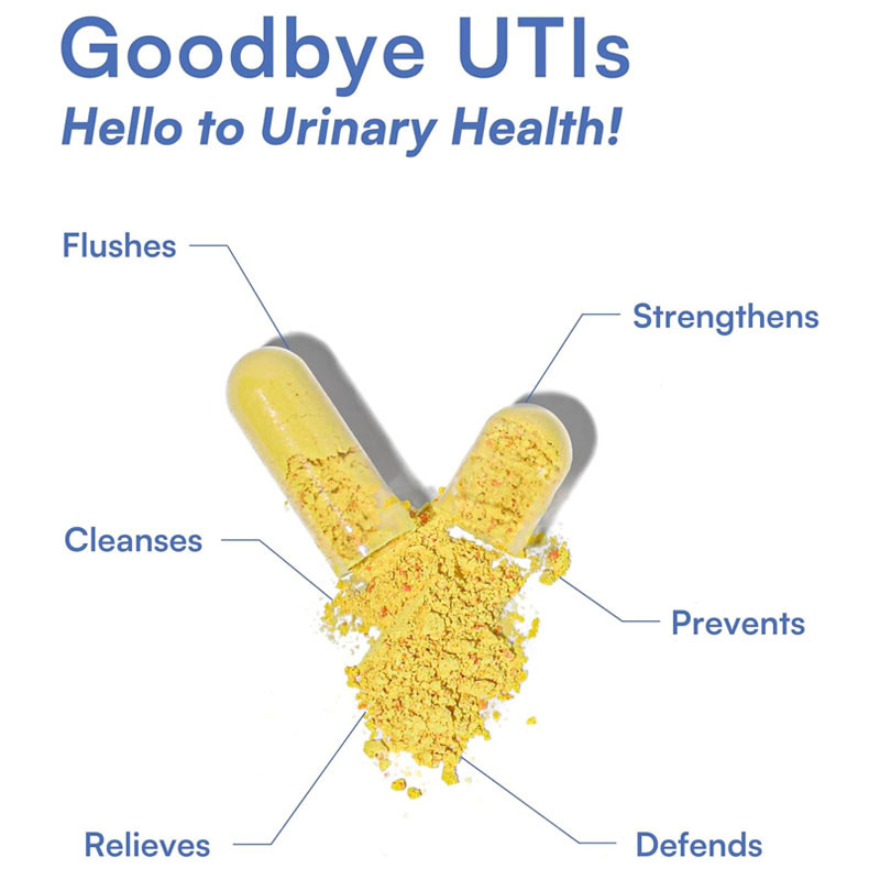 OEM PH 빠른 UTI 지원 청소 여성에 대한 건강 관리 소변 관리 캡슐을 보호