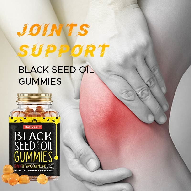 OEM Black Seed Oil Gummies for Joints 500mg Black Seed Oil Gummies를 지원하는 관절용 블랙 시드 오일 험미