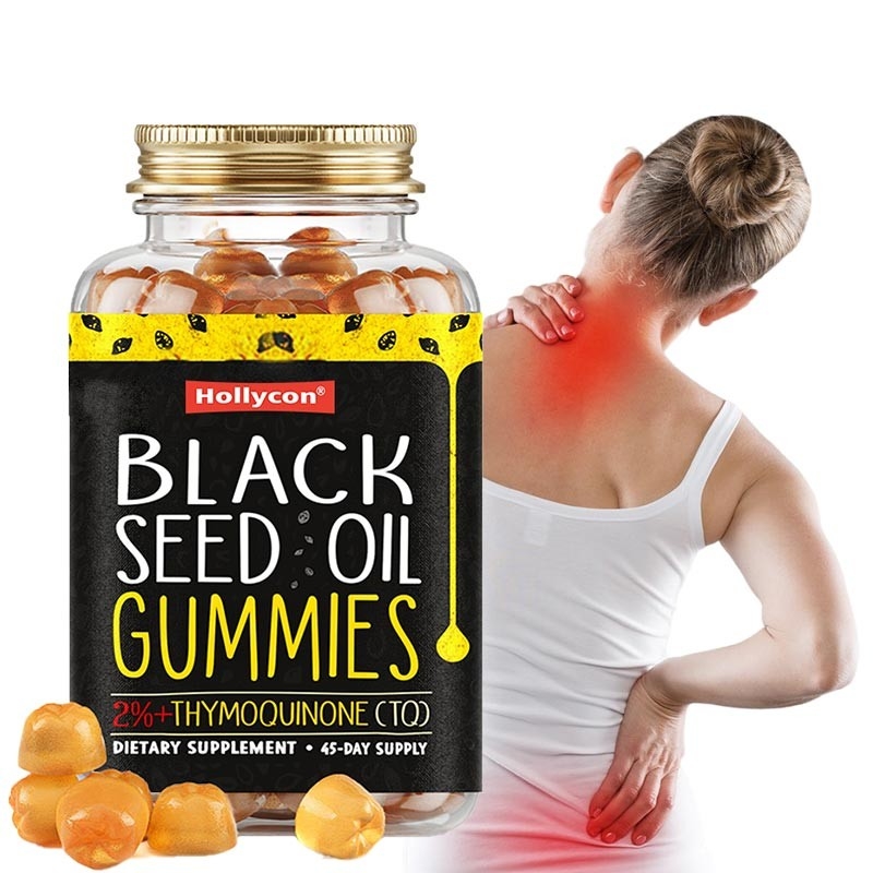 OEM Black Seed Oil Gummies for Joints 500mg Black Seed Oil Gummies를 지원하는 관절용 블랙 시드 오일 험미