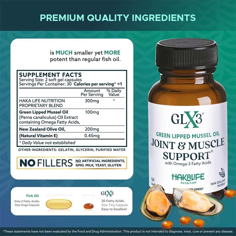 녹색 입술 Mussel Softgels 오메가 3-6-9 관절 지원 보충제 오메가 3 공급자