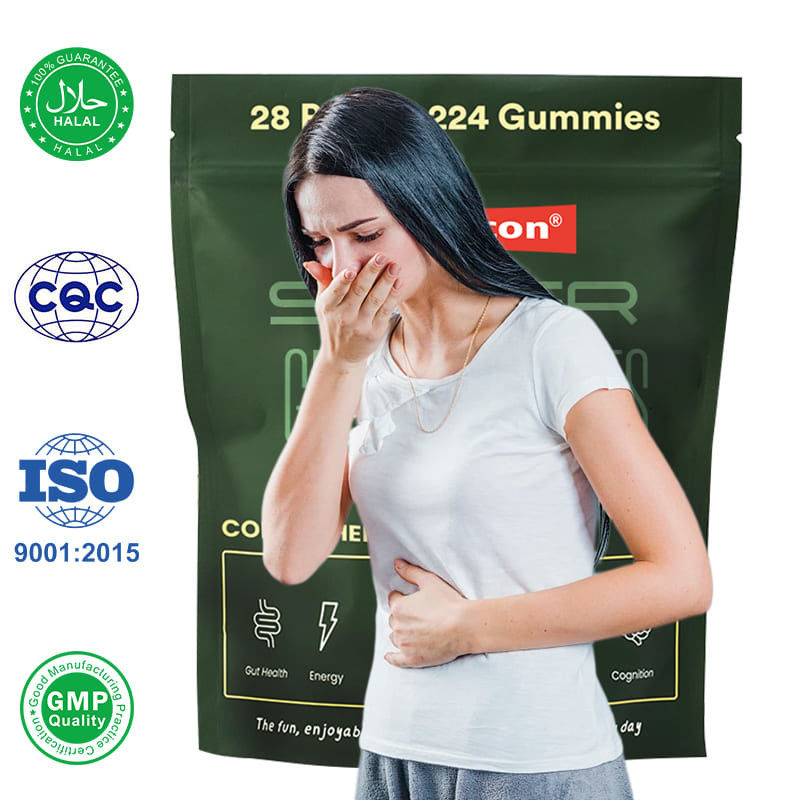 녹차 찌꺼기 멀티 비타민 보충제 스피룰리나 분말 장 건강을 개선 면역을 지원