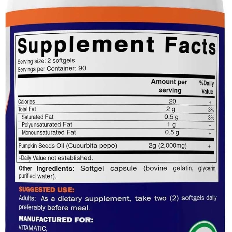 OEM 거시 씨앗 기름 두피 건강을 증진하기 위한 소프트 젤 2000mg 거시 씨앗 기름