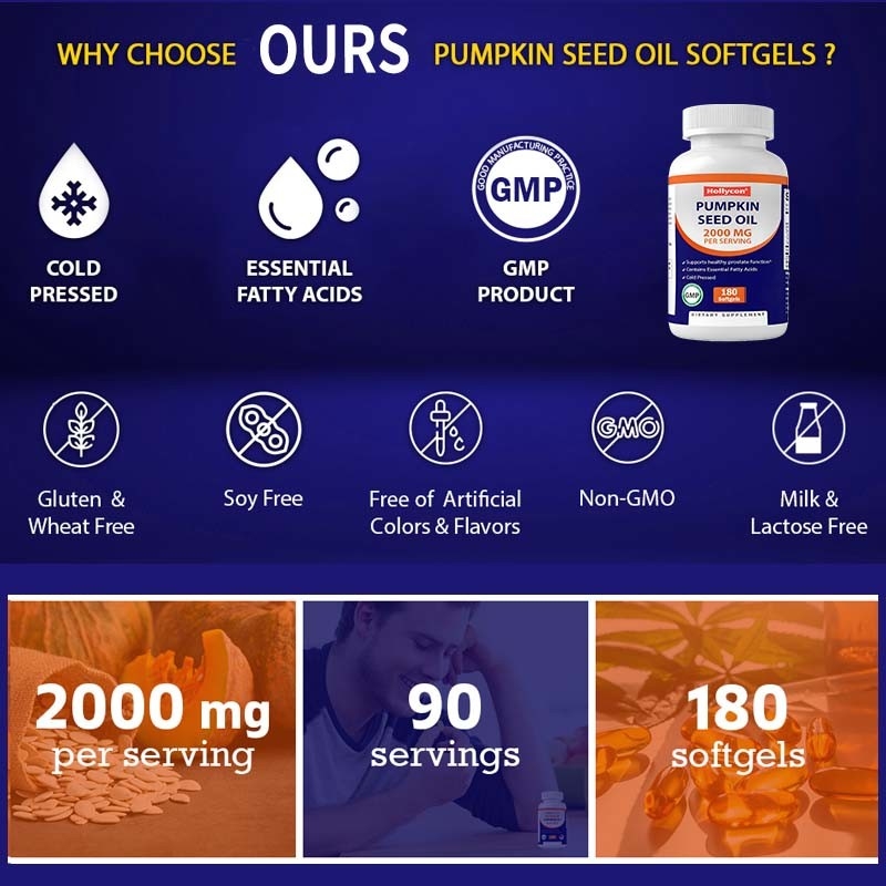 OEM 거시 씨앗 기름 두피 건강을 증진하기 위한 소프트 젤 2000mg 거시 씨앗 기름