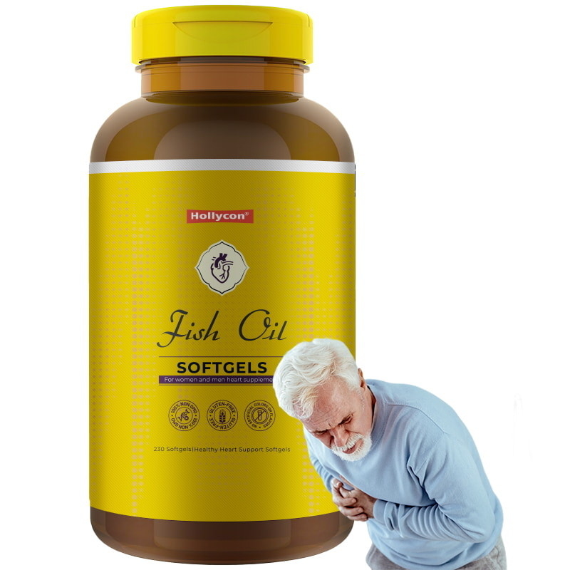 생선 기름 오메가 3 보충제 1200mg 소프트 젤 오메가 3 생선 기름 건강한 심장 지원 230 소프트 젤 115 일 공급
