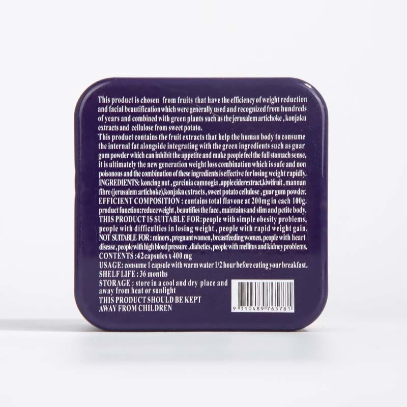 여성용 야간 체중 조절 식욕 조절 캡슐 온도성 지방 연소기 허리 트림머