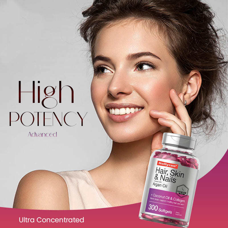 바이오틴 머리카락 성장 부드러운 젤 머리 피부와 손톱 비타민 콜라겐 비타민 C 원본 제조업체