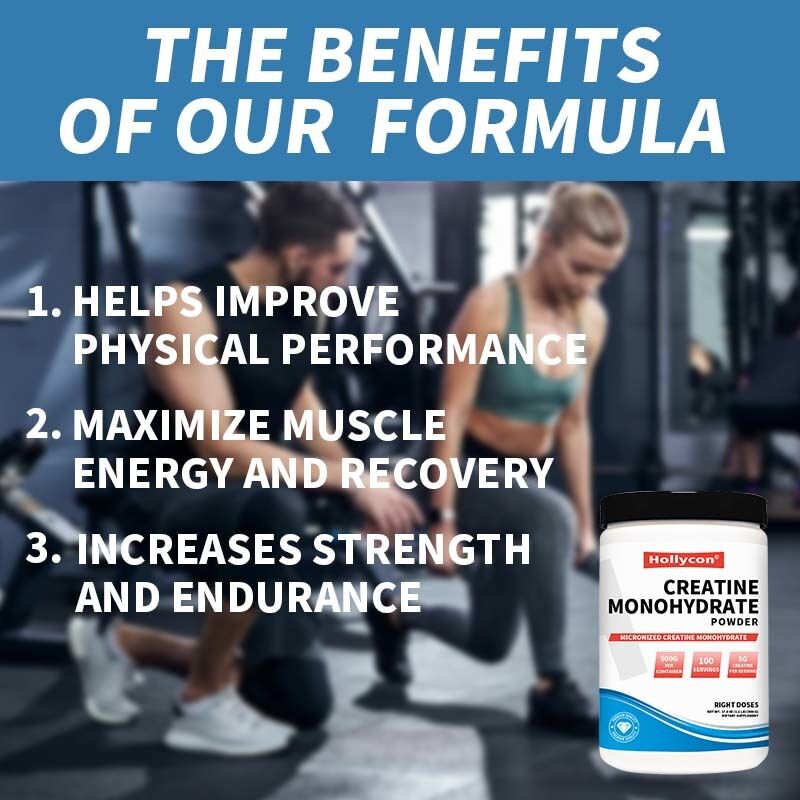 OEM 마이크로화 크레아틴 모노히드레이트 크레아틴 보충제 5000mg 보디빌딩 스포츠 영양 크레아틴 모노히드레이트 분말