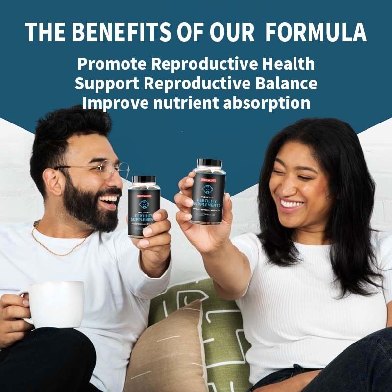 OEM 남성 생식력 증진기 출산 전 최적 정자 수 운동력 애슈바한다 마그네슘 및 아연 생식성 보충제