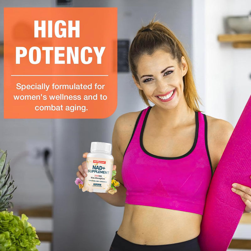 OEM 2000MG 여성용 리포소마 NAD+ 최대 흡수 NAD 플러스 폐경기 인지 명확성 에너지 NAD + 보충제