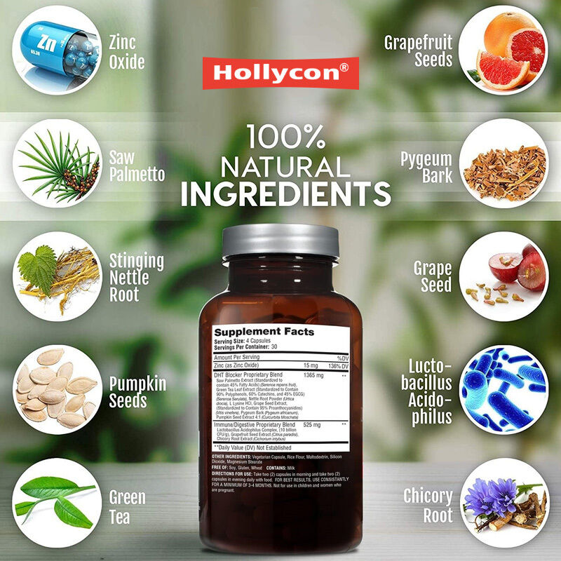 유전적 탈모 방지 남녀용 OEM 헤어 성장 보충제, 탈모 관리, 면역 체계, 헤어 성장 캡슐