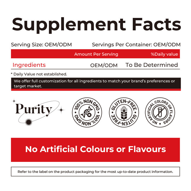 ODM OEM 맞춤식 해조류 고구마 캔디 엘더베리 캔디 비타민 C D + 진크 고구마 캔디 해조류 바르도크 뿌리 채식주의 고구마