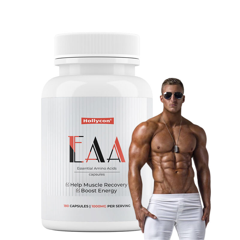 필수 아미노산(EAA) 캡슐 근육 회복 에너지 집중 및 군살 없는 운동 성능을 위한 고효능 BCAA