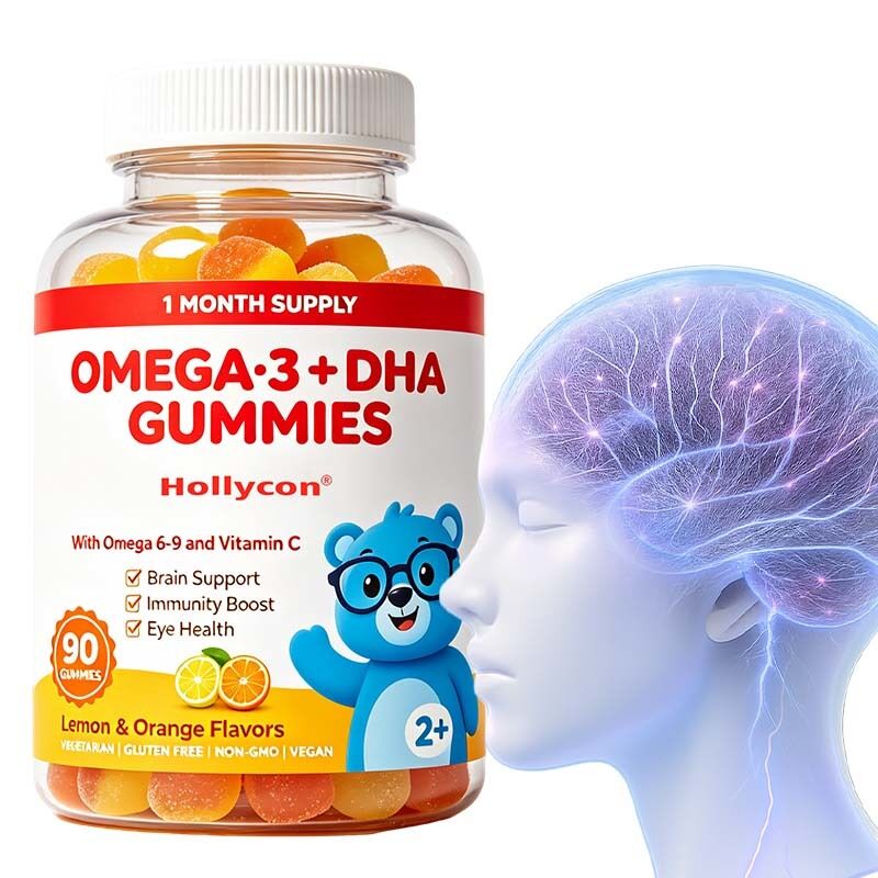OEM/ODM 제조업체 오메가 3 어린이용  gomme는 오메가 6 및 9와 함께 뇌 및 심장 건강, 면역력, 눈 건강을 지원합니다.