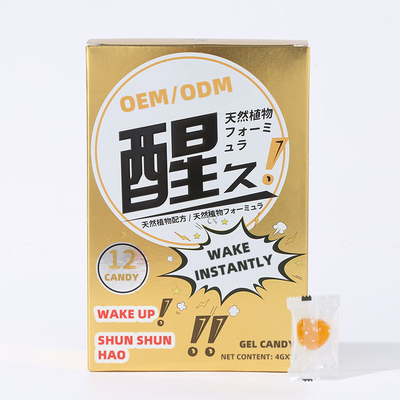 커스텀 로고 정신적 부스터는 OEM 슬립 해제 겔 캔디를 보충합니다