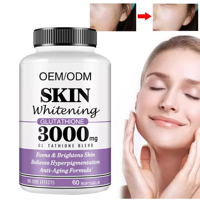 글루타티온 500mg 미용 피부 미백 캡슐 60개 맞춤형 양식