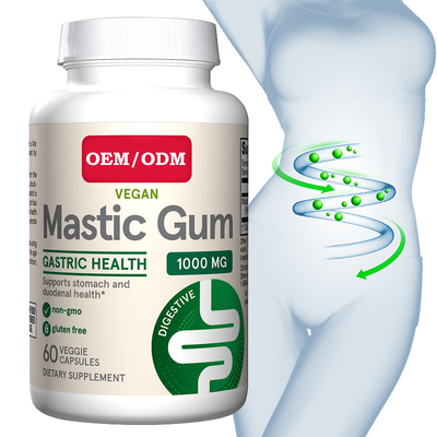 OEM 마스틱 검 캡슐 1000 마그네슘 위장 건강 상태 면역과 구강 건강