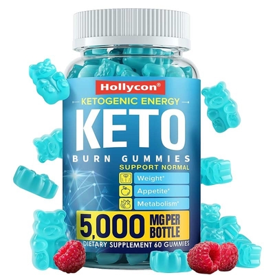 HACCP 케토 번 Gummies 5000 MG 추가 강성 케토 간식 Gummies 신진 대사를 향상 케토 비타민