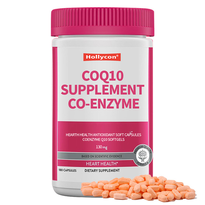 고품질의 CoQ10 보충제 Co-Enzyme Q10 Hearth 건강 항산화제 부드러운 캡슐