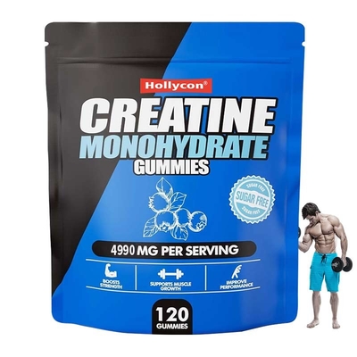 120 Gummies OEM 보충제 개인 레이블 맞춤식 맛 과일 크레아틴 Gummies