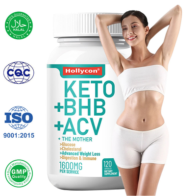 케토 ACV BHB 캡슐 대사적 체중 감량을 촉진하기 위해 자연 체중 감량 캡슐