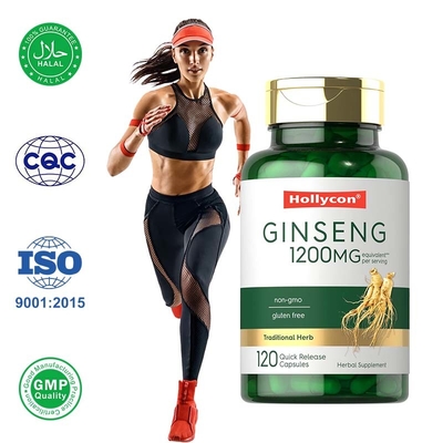 공급자 Ginseng 캡슐 은 에너지 의 활력 과 전반적 인 건강 을 증진 한다