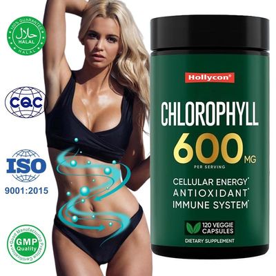 제조업자 에너지 면역 피부 및 내부 디오더런트를 위한 클로로필 알약