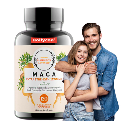 OEM 마카 뿌리 분말 캡슐 호르몬 균형을 위해 1500mg 마카 뿌리 캡슐