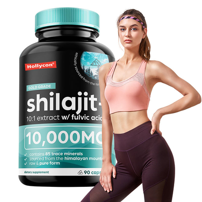OEM 순수한 히말라야 시라지트 10000mg 유기적인 시라지트 캡슐 면역 지원