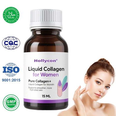 Pure Collagen+ Liquid Collagen for Women – 4000mg Marine Peptides for Radiant Skin, Hair & Nail Health – Hyaluronic Acid, Vitamin E